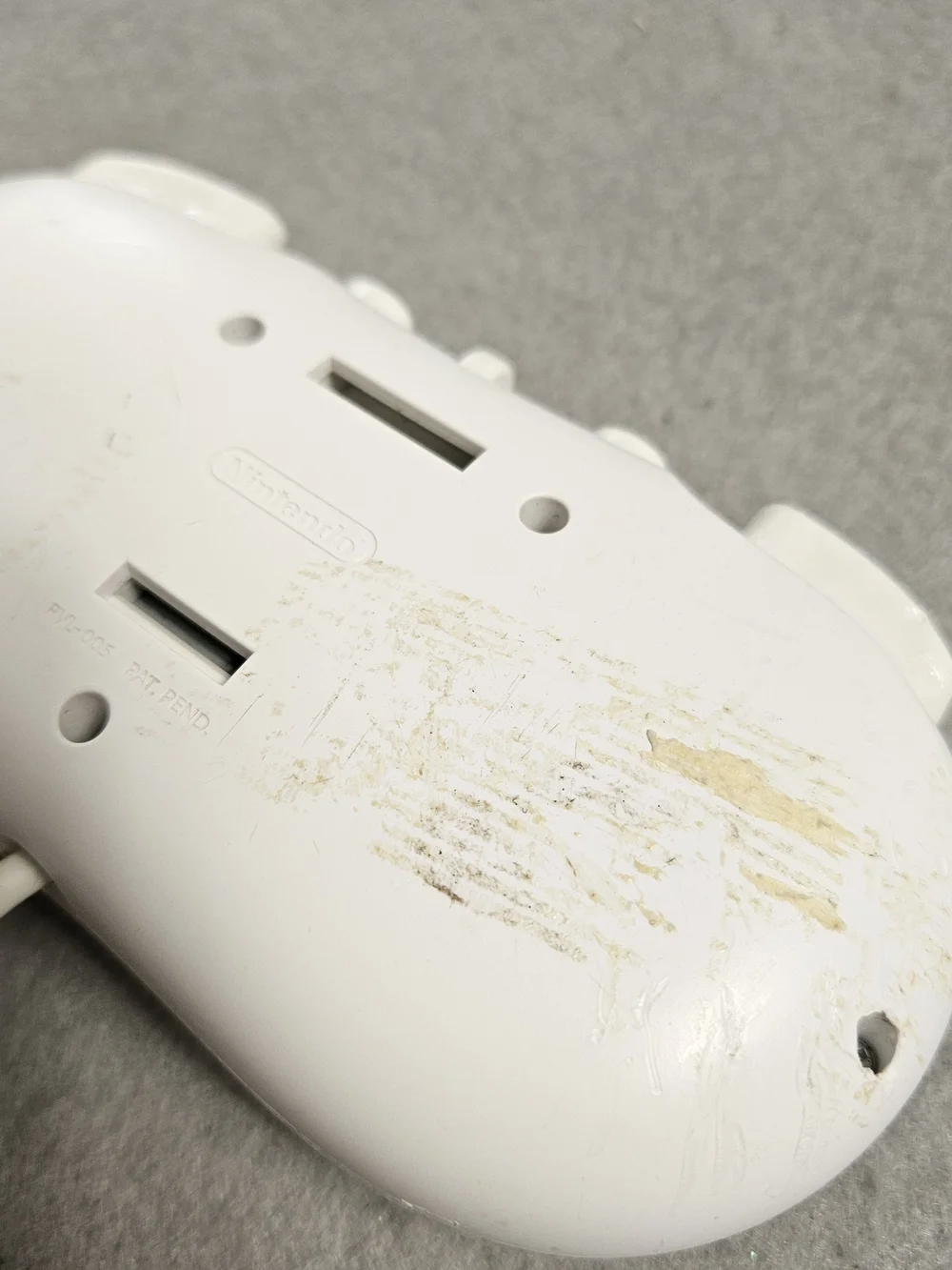 Nintendo Wii Classic Controller White RVL005 OEM Untested